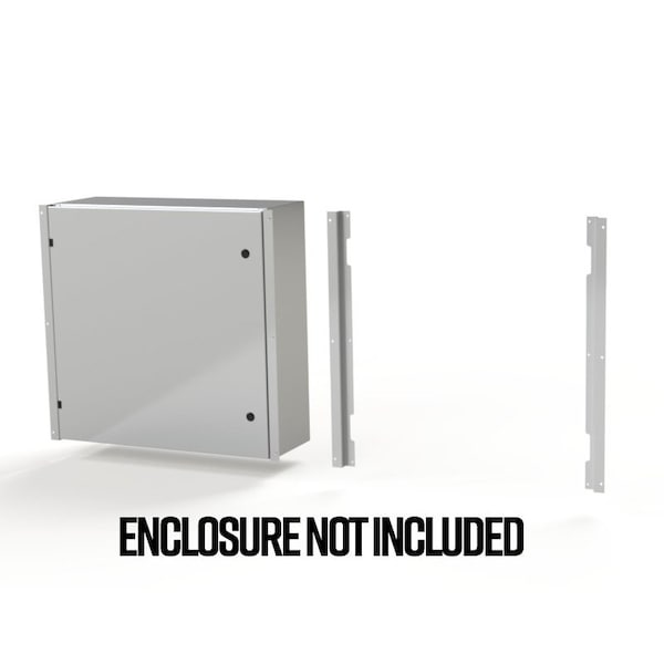 Saginaw Control & Engineering Frame, 1.08 in L x 29.85 in H x 2.43 in W, Steel SCE-ELFM30H - main